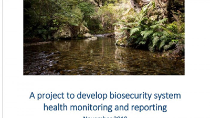 Biosecurity 2025 system health outcomes and key performance indicators