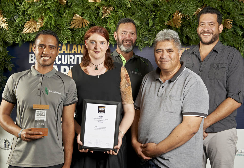 Winner: Te Roroa Commercial Development Company - Department of Conservation Community Kahiwi Award
