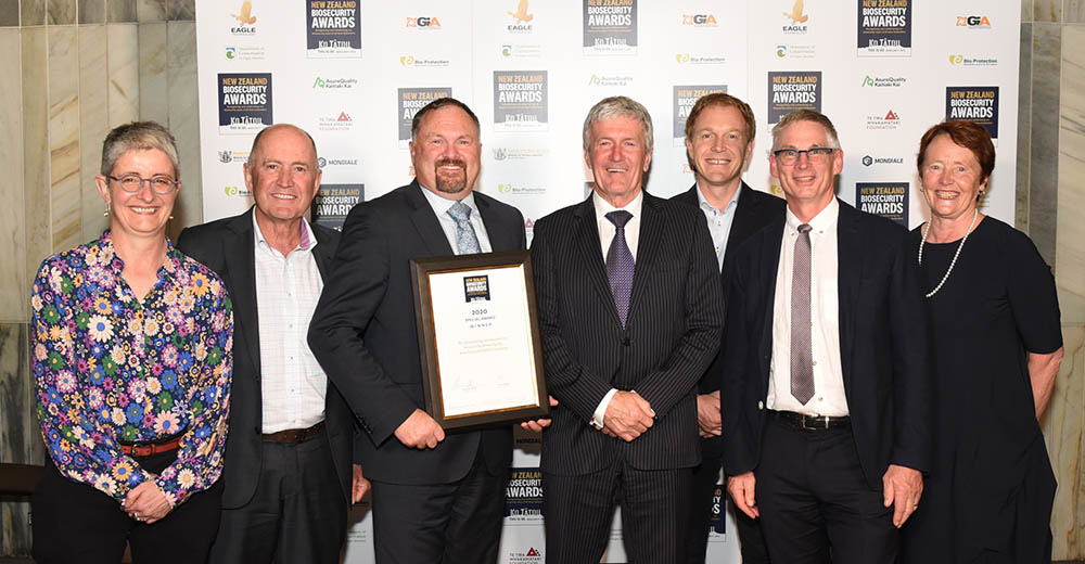 Winner: New Zealand Kiwifruit Industry - New Zealand Biosecurity Special Award