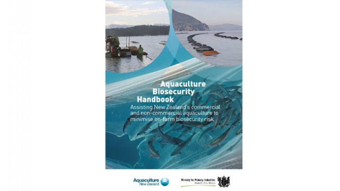 Aquaculture Biosecurity handbook thumbnail 720 x 400