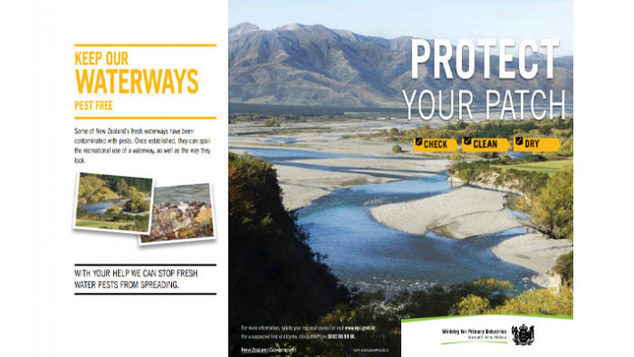 Factsheet: Protect your patch - Check, Clean, Dry - Biosecurity NZ