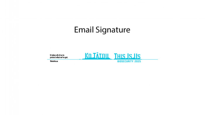 Ko Tātou This Is Us Email Signature Templates