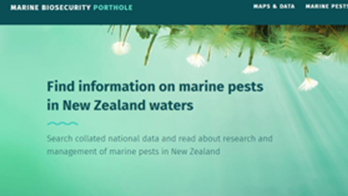 Marine Biosecurity Porthole