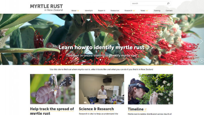 Myrtle Rust information hub