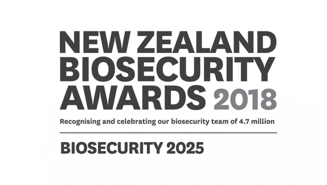 New Zealand Biosecurity Awards 2018 media release logo
