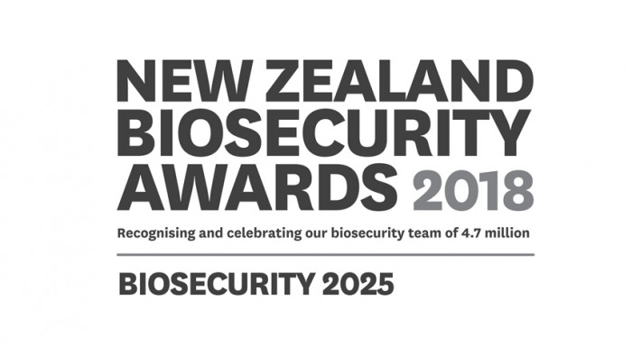 New Zealand Biosecurity Awards 2018 media release logo